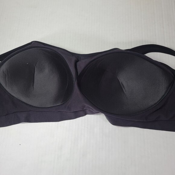 Shapermint Black Everyday Comfort Straps Wireless Shaping Bra #10024 Size M - Picture 3 of 4